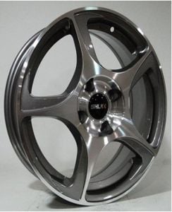 Slk SLK 1426  6x15inç 4x100 et 35 73.1 Gun Machined Çelik Jant