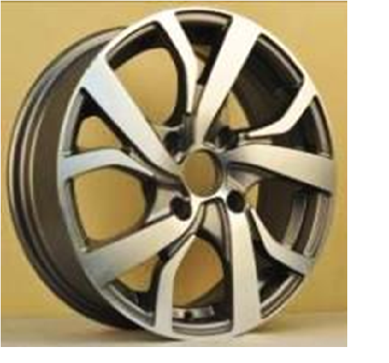 Slk SLK 1539 6x15inç 4x100 et 35 73.1 Gun Machined Çelik Jant