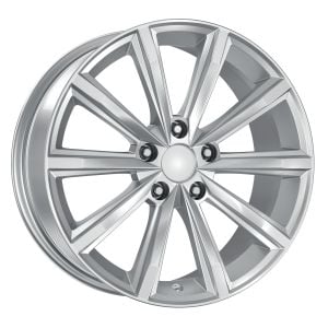 DY 1558 8X18İNÇ  5X112 ET40 57.1 SILVER XL ÇELİK JANT