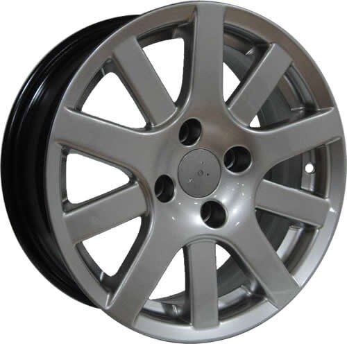 Powcan BK 490 6x15inç 4x108 Hyper Silver PEUGEOT Replika Çelik Jant