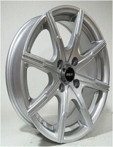 Slk SLK 1601  6.5x15inç 4x100 et 35 73.1 Silver Machined Çelik Jant