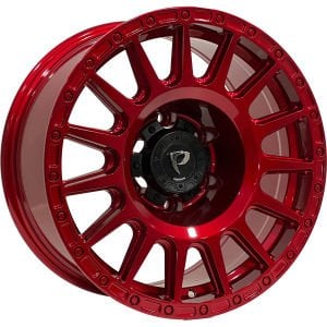 BK 5877 8X17inç 6X139.7 ET-15 110 RED+BLACK CAP ÇELİK JANT