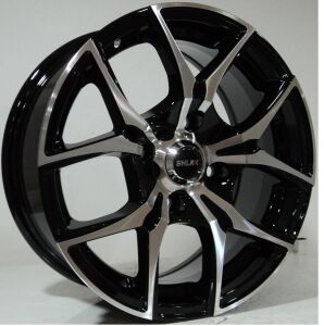 SLK Slk 2083 6.5x15inç 4X100 ET35 73.1 BLACK MACHINED Çelik Jant
