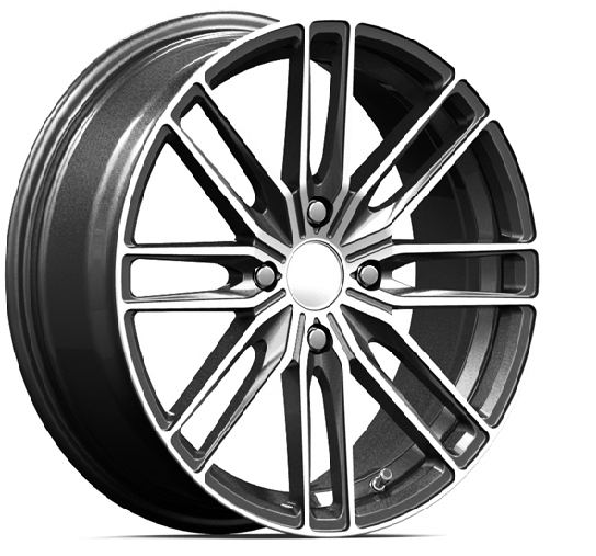 Megatork TORK 3273 6.5x15inç 4x100 et 35 73.1 Silver Machined Çelik Jant