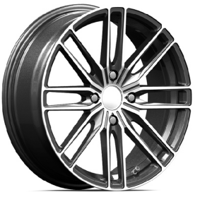 Megatork TORK 3273 6.5x15inç 4x100 et 35 73.1 Silver Machined Çelik Jant