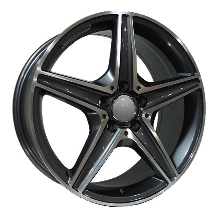 BK 5052 8x18inç 5x112 et45 66.56 GUN Machined Çelik Jant