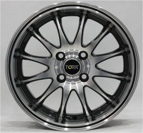 Megatork TORK 489 6x15inç 4x100 BLACK MACHINED + BLACK