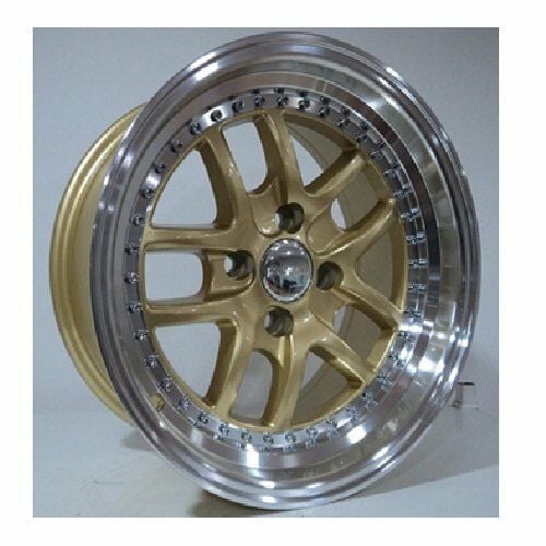 Powcan BK 661 8X15inç 4X100 YELLOW MACHİNED ÇELİK JANT