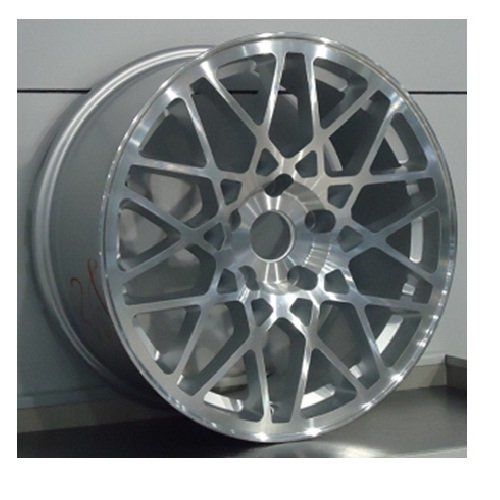 Powcan BK 685 8X18inç 5X108 SİLVER MACHİNED ÇELİK JANT