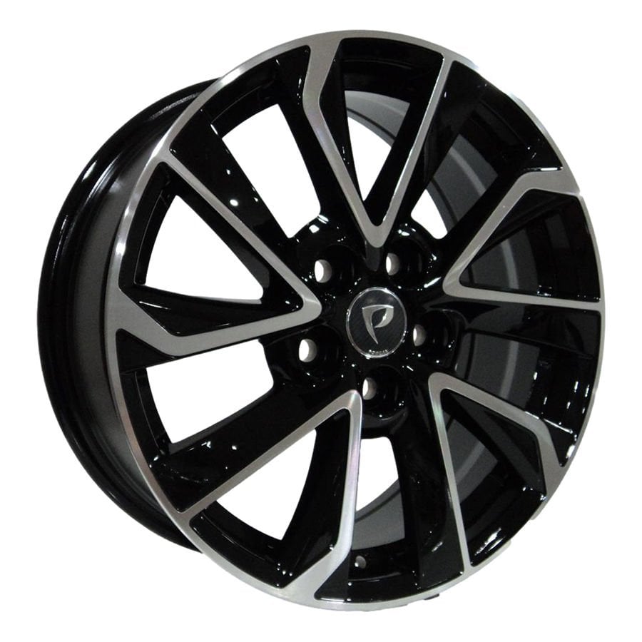 BK 5463 7.5X18İNÇ  5X114.3 ET45 60.1 BLACK MACHINED XL ÇELİK JANT