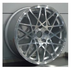 Powcan BK 685 8X18inç 5X100 SİLVER MACHİNED ÇELİK JANT