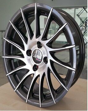 Carre CAR 503 6.5x15inç 4x108 et20 67.1 Black Machined Çelik Jant