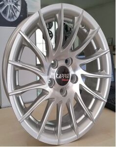Carre CAR 503 6.5x15inç 5x100 et35 67.1 Black Machined Çelik Jant
