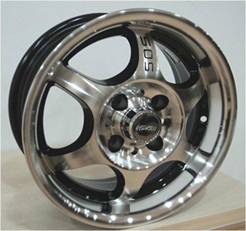 Megatork TORK 668 6x13inç 4x98 Black Machined
