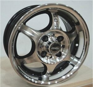 Megatork TORK 668 6x13inç 4x98 Black Machined