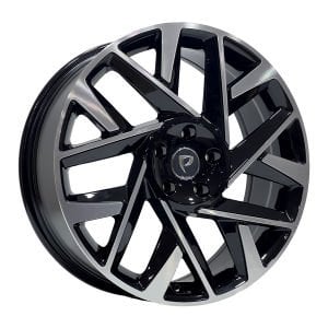 BK 3S1072 7.5X18İNÇ  5X114.3 ET45 67.1 BLACK MACHINED XL ÇELİK JANT