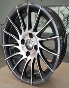 Carre CAR 503 6.5x15inç 5x108 et35 67.1 Black Machined Çelik Jant