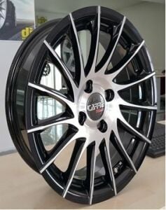 Carre CAR 503 6.5x15inç 5x108 et35 67.1 Black Machined Çelik Jant