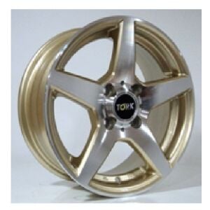 Megatork TORK 254 6X14inç 4X100 GOLD MACHİNED ÇELİK JANT