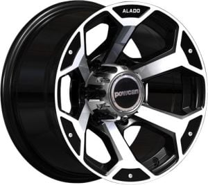Powcan BK 321 8x15inç 6x139.7 BLACK MACHINED ÇELİK JANT
