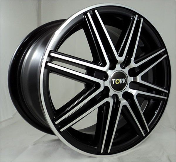 Megatork TORK 3179 6.5X15inç 4X100 BLACK MACHİNED ÇELİK JANT
