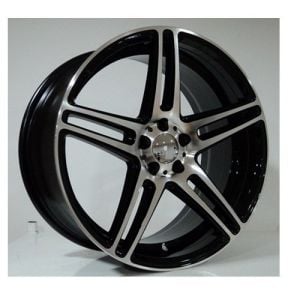 Megatork TORK 3184 8X18inç 5X100 BLACK MACHİNED ÇELİK JANT