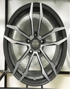 Carre CAR 461 6x14inç 4x100 et35 67.1 Black Machined Çelik Jant
