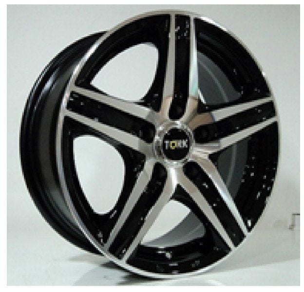 Megatork TORK 610 6.5X15inç 5X100 BLACK MACHİNED ÇELİK JANT