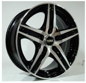 Megatork TORK 610 6.5X15inç 5X100 BLACK MACHİNED ÇELİK JANT
