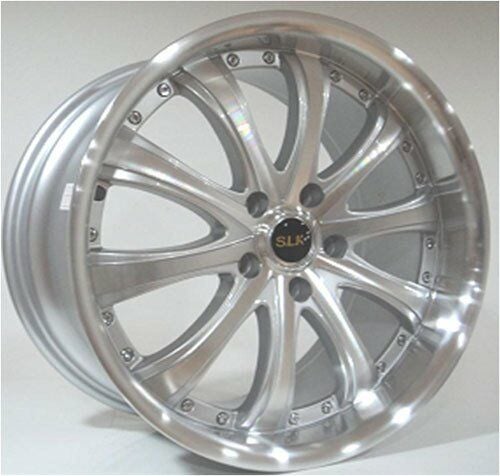 Slk SLK 1276 8x18inç 5x114.3 Sİilver Machined Çelik Jant