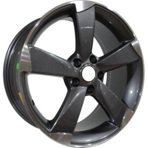 Powcan BK 217 8x18inç 5x100 Hyper Silver Audi Replika Çelik Jant