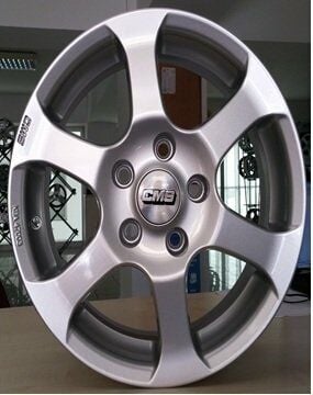 CMS 459 6.5x15inç 4x100 Sılver Machıned Çelik Jant