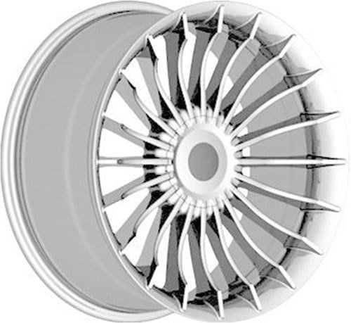 BK 273 9.5X18İNÇ  5X120 ET20 74.1 HYP SIL  XL ÇELİK JANT
