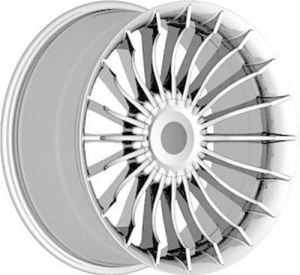 BK 273 9.5X18İNÇ  5X120 ET20 74.1 HYP SIL  XL ÇELİK JANT