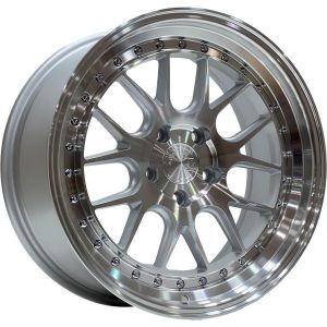 SLK 1768 9.5X18İNÇ  5X120 ET35 72.56 SILVER MAC+LIP MAC+CHROME RIVETS ÇELİK JANT