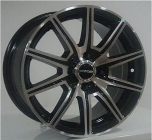 Powcan BK 149 5.5x13inç 4x100 BLACK MACHINED