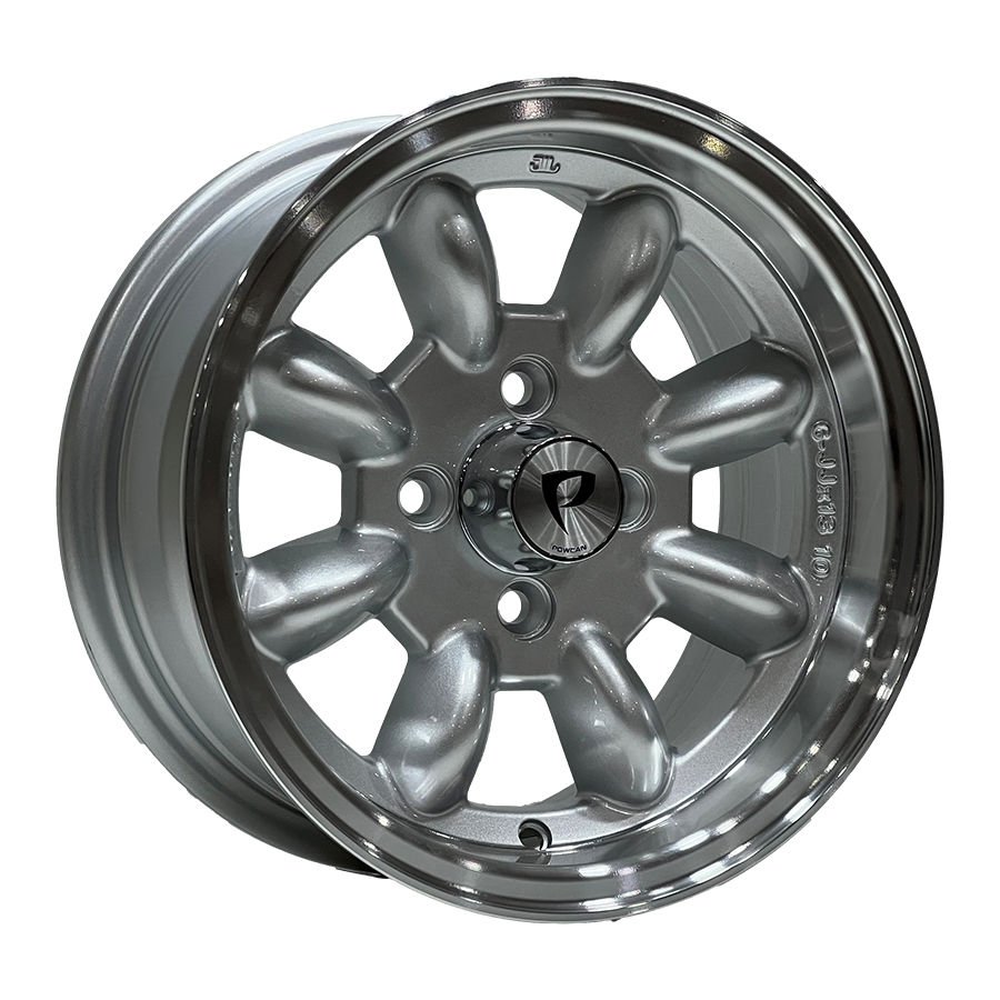 BK 292 6X13inç 4X98 ET10 73.1 SILVER LIP MACHINED ÇELİK JANT