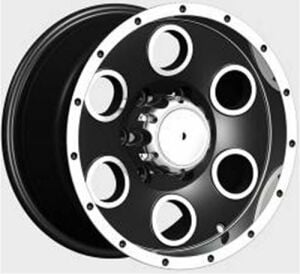 Powcan BK 412 8x15inç 6x139.7 SİLVER MACHINED ÇELİK JANT
