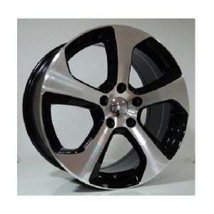 Powcan BK 692 7.5x17inç 5x112  Black Machined Volkswagen Replika Çelik Jant