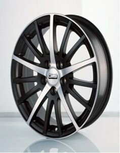 CMS 465 6.5x15inç 5x112 57.1 Black Diamond Çelik Jant