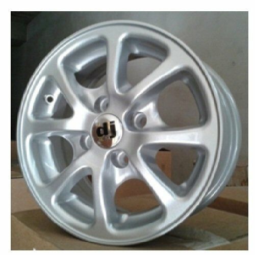 DJ 102 5.5x13inç 4x100 Silver Diamond Çelik Jant
