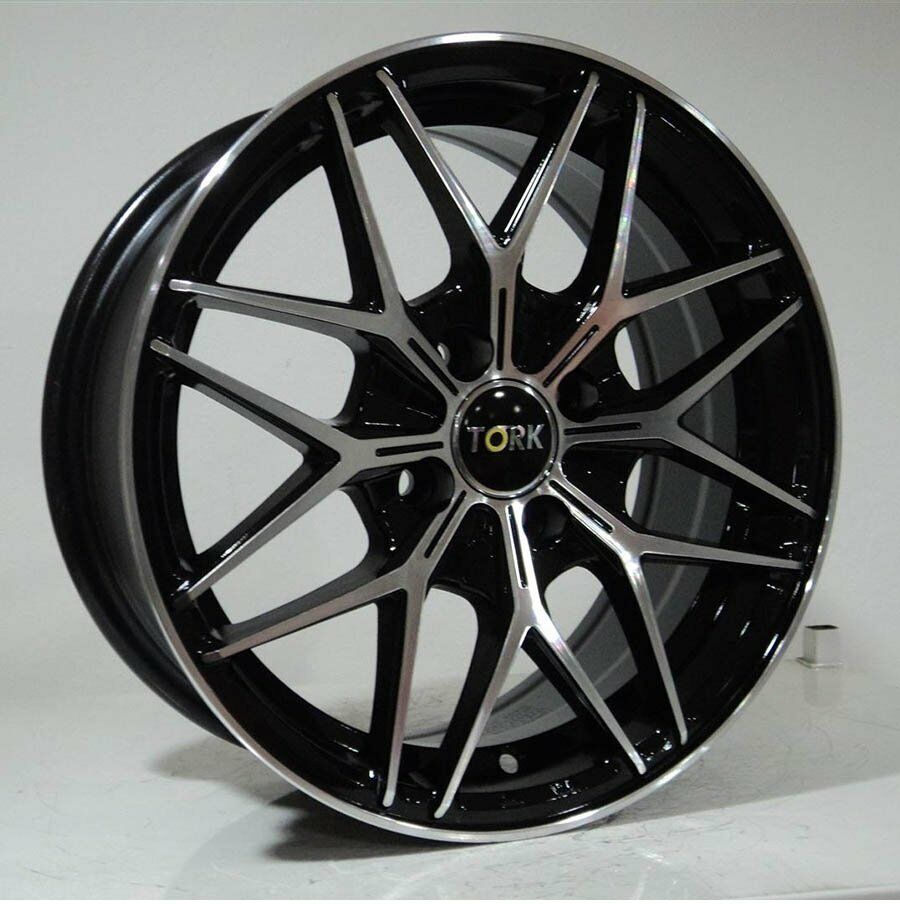 Megatork TORK 2814 6.5x15inç 4x100 et35 73.1 Silver Machined Çelik Jant
