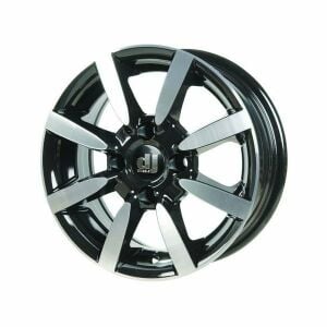 DJ 382 5.5x13inç 4x100 Black Diamond Çelik Jant