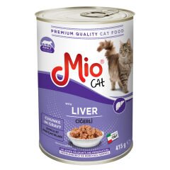Mio Parça Ciğerli Kedi Konservesi 415 gr
