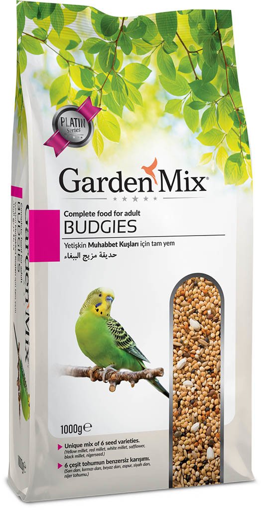 Gardenmix Platin Yetişkin Muhabbet Kuşu Yemi 1 kg