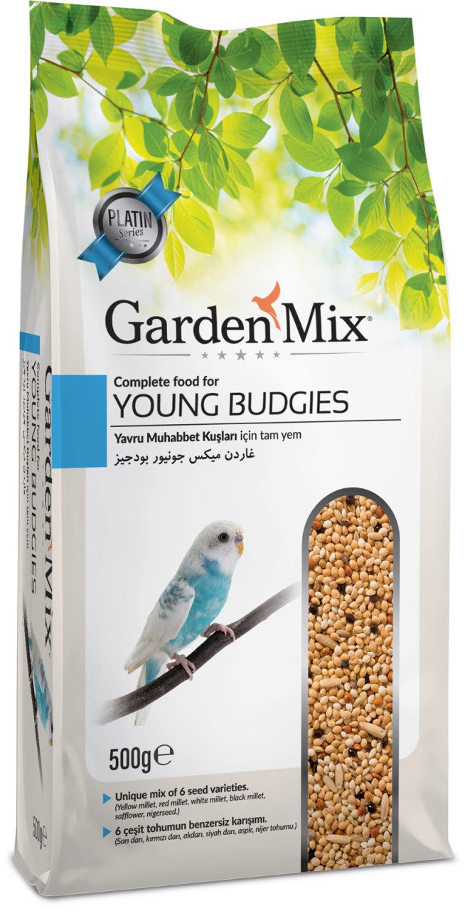Gardenmix Platin Yavru Muhabbet Kuşu Yemi 500 gr
