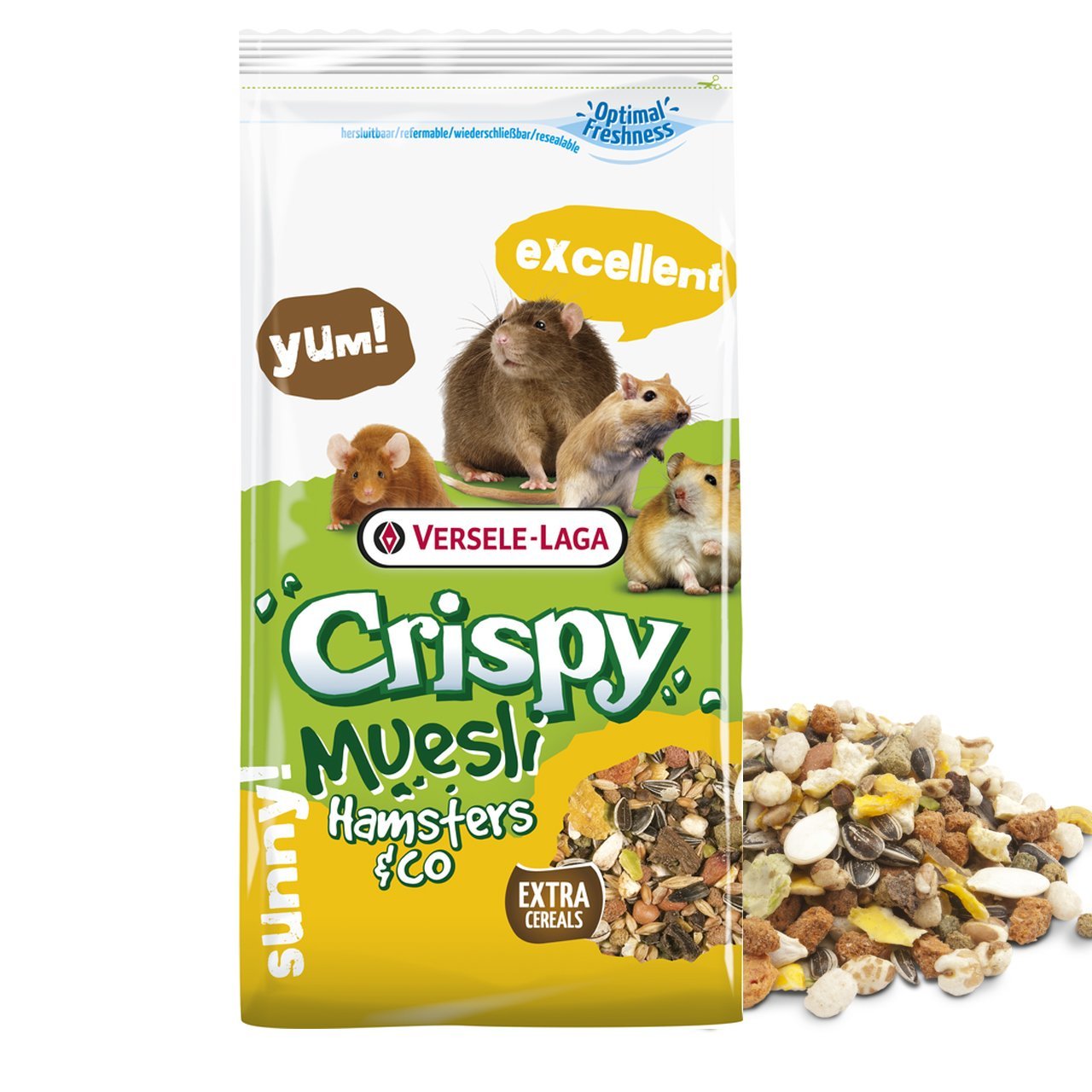 Versele Laga Hamster Yemi Crispy Muesli Hamster&Co 400 g.