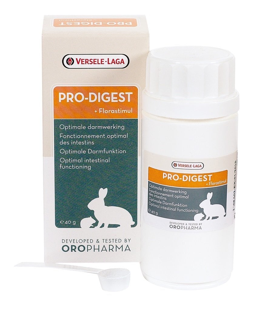 Versele Laga Oropharma Pro-Digest Kemirgenler İçin Bağırsak Düzenleyici Probiyotik 40 g