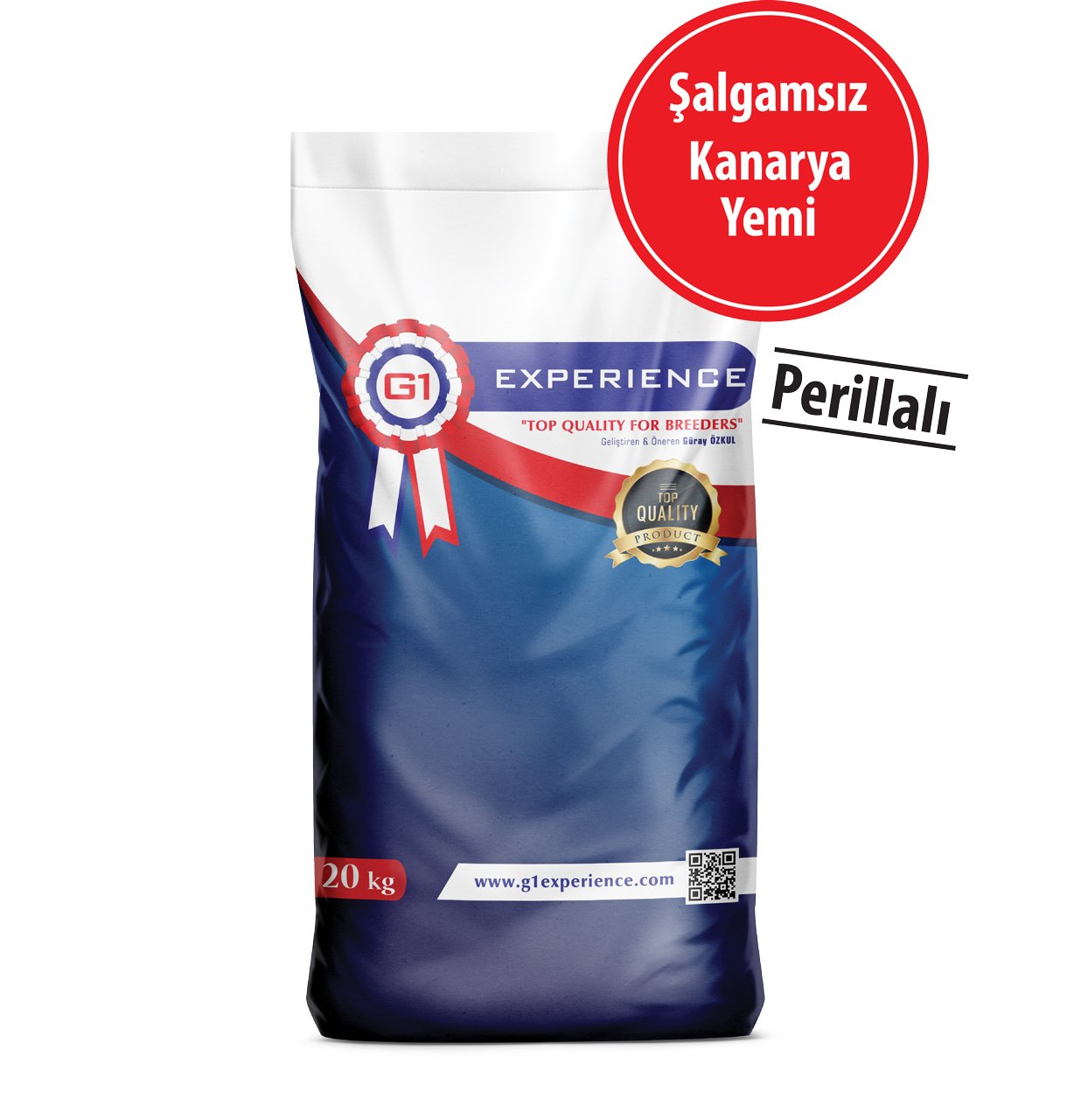 G1-Experience Şalgamsız Perillalı Kanarya Üretici Yemi 20 kg