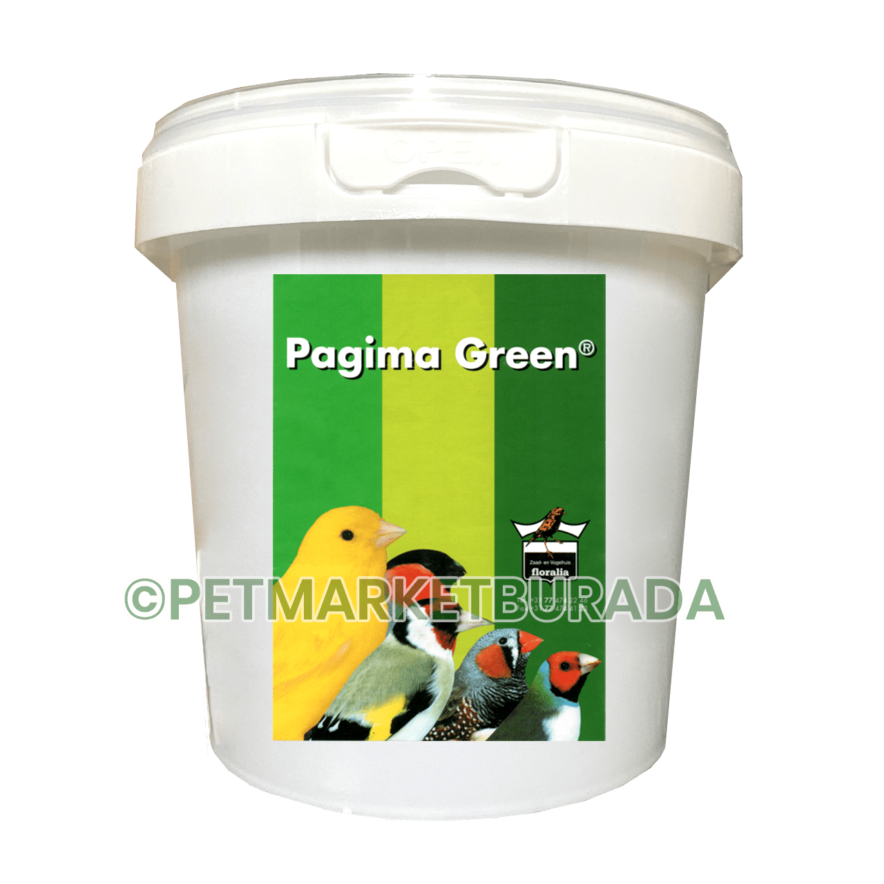 Floralia Pagima Green Sindirim Sistemi Düzenleyici Özel Çim Tohumu 200 gr